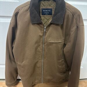 Abercrombie & Fitch Men's Brown Jacket